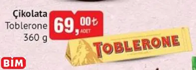 TOBLERONE ÇİKOLATA